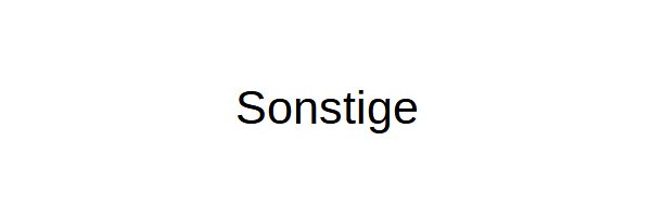 Sonstige