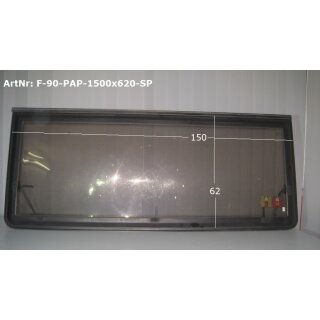 Fendt Wohnwagen Fenster 150 x 62 gebraucht Sonderpreis (Parapress PPRG-RX D2162) (Ausstellfenster/Aufstellfenster)