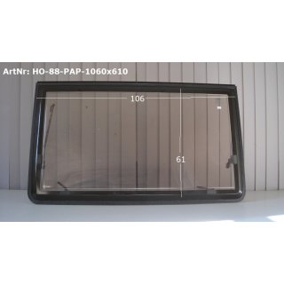 Hobby Wohnwagenfenster Parapress gebraucht ca 106 x 61   (PPGRG-RX D2167) zB 420
