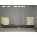 Gaskastenverkleidung ca 224cm x 69cm gebr. (ohne Deckel)...