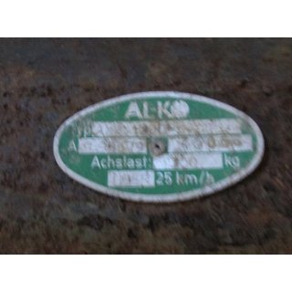 Alko Delta-Achse gebr., zB für Tabbert Comtesse 530 BJ89, ca 216cm