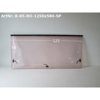 Bürstner Wohnwagenfenster ca 125 x 58 cm (Roxite 80 D401)  zB für Bürstner 5001 SP  gebraucht