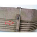 Bürstner Wohnwagen 5001 Gaskasten mit Gaskastendeckel gebraucht  (zB 5001 CLUB oder E371 BJ 87 800kg) - Bugfrontdeckel / Bugklappe / Gasklappe / Flaschenkastendeckel / Flaschenkastenabdeckung