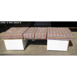 Adria Sitzgruppe ca 190 x 70  mit Tisch gebraucht (Dinette klein)