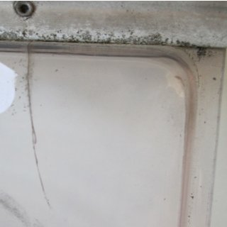 B&uuml;rstner Wohnwagenfenster  gebraucht ca 74 x 30 Roxite 89 D401 (zB 520 City) Sonderpreis