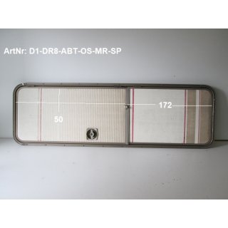 Dethleffs Wohnwagentür / Aufbautür 172 x 50 gebraucht mit Rahmen ohne Schlüssel (Eingangstür) Sonderpreis