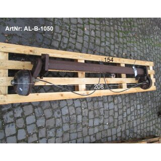 Alko Achse 1050kg gebraucht (zB Dethleffs RD8-F271 BJ 1991) ca 208cm