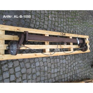 Alko Achse 1050kg gebraucht (zB Dethleffs RD8-F271) ca 208cm