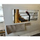 Bürstner Wohnwagen Heckverkleidung GFK ca 150 x 210 gebr.  (zB 4824 480TL avantgarde Ventana BUSA-2029A) - glasfaserverstärkter Kunststoff - Bugfrontdeckel / Bugklappe / Gasklappe / Flaschenkastendeckel / Flaschenkastenabdeckung