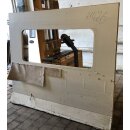 Bürstner Wohnwagen Heckverkleidung GFK ca 150 x 210 gebr.  (zB 4824 480TL avantgarde Ventana BUSA-2029A) - glasfaserverstärkter Kunststoff - Bugfrontdeckel / Bugklappe / Gasklappe / Flaschenkastendeckel / Flaschenkastenabdeckung
