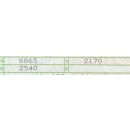 Bürstner Wohnwagen Heckverkleidung GFK ca 150 x 210 gebr.  (zB 4824 480TL avantgarde Ventana BUSA-2029A) - glasfaserverstärkter Kunststoff - Bugfrontdeckel / Bugklappe / Gasklappe / Flaschenkastendeckel / Flaschenkastenabdeckung