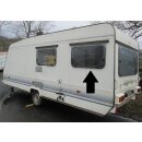 Adria Wohnwagen Fenster Roxite 60 ca 95 x 57 gebr. D78 (IMV Adria 2 / 440 / 4051 Optima, Leiste goldfarben, Scheibe leicht hellblau)
