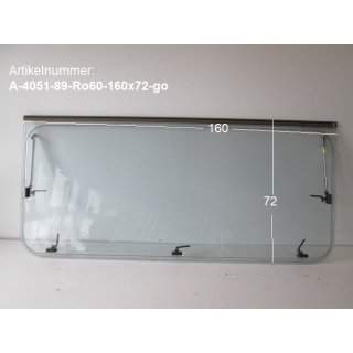 Adria Wohnwagen Fenster Roxite 60 ca 160 x 72 Roxite 60 D78 (4051 Optima, Leiste goldfarben)