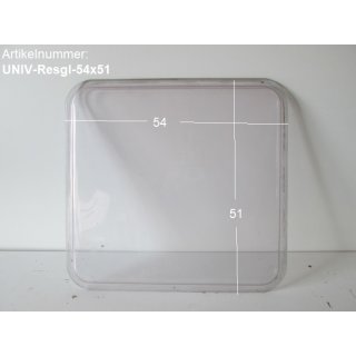 Wohnwagenfenster Resartglas gebraucht cas 54 x 51 (D-15 102)