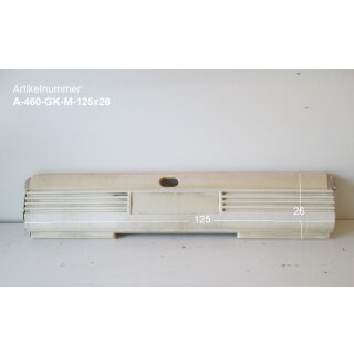 Adria Gaskastendeckel MITTELBLENDE gebraucht ca 125 x 26cm (zB 460 Opatija oder 410 Primo BJ 88-91) - Bugfrontdeckel / Bugklappe / Gasklappe / Flaschenkastendeckel / Flaschenkastenabdeckung