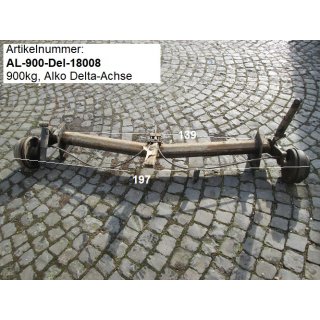 Alko Delta-Achse gebr. ca 197cm (zB Dethleffs Aero 350)