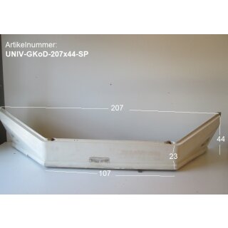 Wohnwagen Gaskasten ohne Deckel ca 207cm gebraucht - Sonderpreis - Bugfrontdeckel / Bugklappe / Gasklappe / Flaschenkastendeckel / Flaschenkastenabdeckung