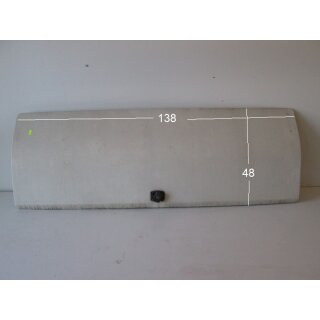 Bürstner Wohnwagen Gaskastendeckel gebraucht 138 x 48 cm (zB 510er) - Bugfrontdeckel / Bugklappe / Gasklappe / Flaschenkastendeckel / Flaschenkastenabdeckung