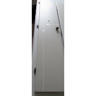 4er Set Möbeltüren (lang) - perfekt für Selbstausbauer (helles Design - weiße Fronten) Wohnwagen / Wohnmobil