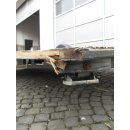 Plattformanhänger 1000kg ca 388 x 200, mit Brief, ideal für TINY House, Quad- Zweirad-Maschinentransporter etc. (Knaus Azur 400 BJ 92)