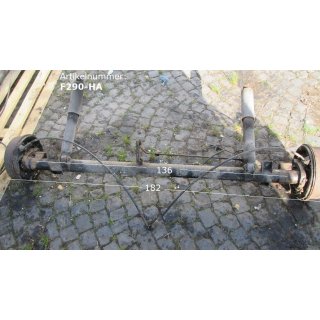 Hinterachse gebraucht 182cm für Fiat Ducato (290), Peugeot J5, Citroen C25, Bj 91-94