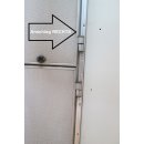 Hobby Wohnwagentür / Aufbautür 169 x 51 gebr. RECHTS (zB 460 BJ 87) ohne Schließeinheit mit Rahmen (Eingangstür)
