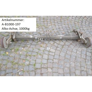 Alko Achse, ca 197cm, B1000, 1000kg gebraucht