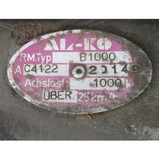 Alko Achse, ca 197cm, B1000, 1000kg gebraucht
