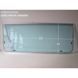Wohnwagenfenster Parapress L5 PPB-RX D633 ca 155 x 65 (Lagerware -> Neue Ware mit Lagerspuren) Fendt / Tabbert
