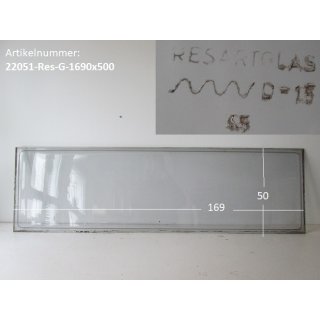 Wohnwagenfenster Resartglas D-15 ca 169 x 50 gebraucht Fendt / Tabbert (klar)