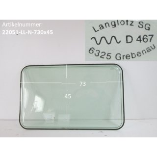 Wohnwagenfenster Langlotz SG D467 ca 73 x 45 (Lagerware -> Neue Ware mit Lagerspuren) Fendt / Tabbert