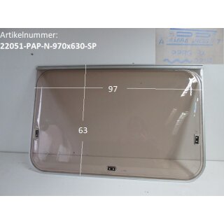 Wohnwagenfenster Parapress A7 PPRG-RX D2162 ca 97 x 63 (Lagerware -> Neue Ware mit Lagerspuren) Fendt / Tabbert Sonderpreis