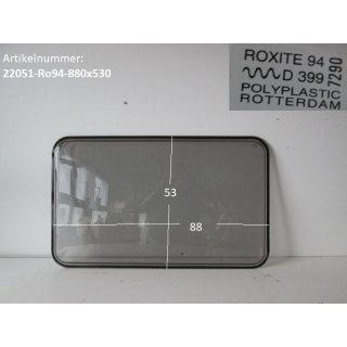 Wohnwagenfenster Roxite 94 D399 7290 ca 88 x 53 (Lagerware -> Neue Ware mit Lagerspuren) Fendt / Tabbert