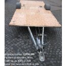 Plattformanhänger 1100kg ca 424 x 201 mit Brief, ZdR...