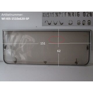 Wilk Wohnwagenfenster Kistenpfennig 028 D889 ca 151 x 62 gebraucht SONDERPREIS (zB Safari 651 BJ 80) (Ausstellfenster/Aufstellfenster)