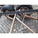 Wilk Tandem-Doppel-Achse bis 1600 kg, ZdR 157,  gebr. (zB für Safari 651 BJ 80 oder Anhängerselbstbau) T   G 355