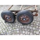 Wilk Tandem-Doppel-Achse bis 1600 kg, ZdR 157,  gebr. (zB für Safari 651 BJ 80 oder Anhängerselbstbau) T   G 355