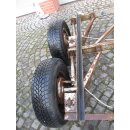 Wilk Tandem-Doppel-Achse bis 1600 kg, ZdR 157,  gebr. (zB für Safari 651 BJ 80 oder Anhängerselbstbau) T   G 355