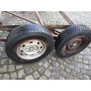 Wilk Tandem-Doppel-Achse bis 1600 kg, ZdR 157,  gebr. (zB für Safari 651 BJ 80 oder Anhängerselbstbau) T   G 355