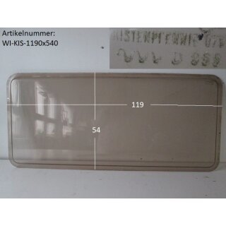 Wilk Wohnwagenfenster Kistenpfennig 078 ca 119 x 54 gebraucht (zB Safari 651 BJ 80) (Festeinbaufenster)