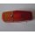 Jokon Rückleuchte Wohnwagen nur Lampenglas ohne Sockel (orange 43305 R6 / rot 43305 R7) mit Kennzeichenbeleuchtungsfeld