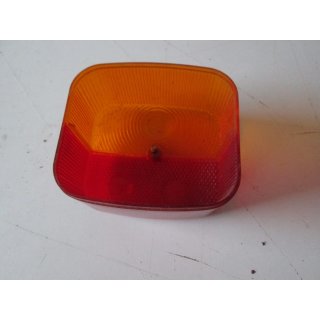 Jokon R&uuml;ckleuchte Wohnwagen nur Lampenglas ohne Sockel (orange 43369 R6 / rot 43369 R7)