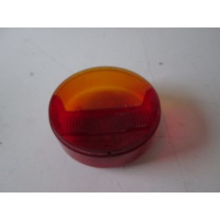 Jokon R&uuml;ckleuchte Wohnwagen nur Lampenglas ohne Sockel rund (orange 43313 R6 / rot 43313 R7 / rot)