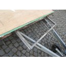 Plattformanhänger 1300kg ca 495 x 221 mit Brief, ideal für TINY House, mit Peitz-Achse BPW gebr. (plus Deichsel 170) (Hobby 520 BJ 92 Typ 12 513)