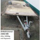 Plattformanhänger 1000kg ca 417 x 200 mit Brief,...