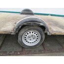 Plattformanhänger 1000kg ca 417 x 200 mit Brief, Alko, ZdR 149, ideal für TINY House, Quad- Zweirad-Maschinentransporter gebr. (Knaus Südwind 440 BJ 91)