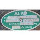 Alko Delta Wohnwagenachse DeltaSI-N12 1300kg gebraucht (zB Knaus Azur 380) ca 203cm