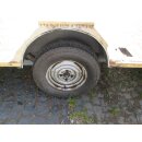 Plattformanhänger 1000kg ca 361 x 201 (+169 Deichsel), ZdR 153,  ideal für TINY House, Quad- Zweirad-Maschinentransporter gebr., ohne Papiere (Wilk 400 BJ 86)