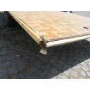 Plattformanhänger 1000kg ca 361 x 201 (+169 Deichsel), ZdR 153,  ideal für TINY House, Quad- Zweirad-Maschinentransporter gebr., ohne Papiere (Wilk 400 BJ 86)