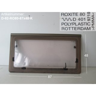 Dethleffs Wohnwagen Fenster ca 87 x 48 gebraucht Roxite 80 D401 (Küchenfenster) zB RB7 BJ 92
